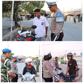 Satlantas Polres Sabu Raijua Resmi Gelar Operasi Zebra Turangga, Puluhan Kendaraan bermotor Terjaring 