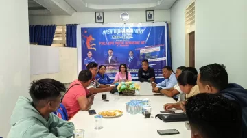 Songsong HUT Ke -22, DPD Partai Demokrat NTT Gelar Turnamen Bola Volly 