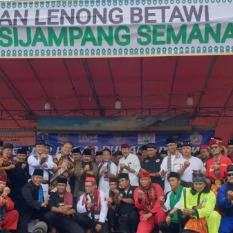 TAP JAKARTA BARAT, BRIGADIR JENDERAL TNI (PURN) Dr. ERRY HERMAN, PEDULI DAN MENJAGA KEARIFAN BUDAYA BETAWI