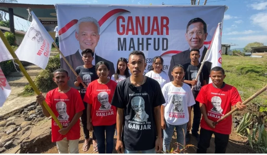 Relawan Flobamorata Ganjar Mahfud Resmikan Posko Di Ngada Flores