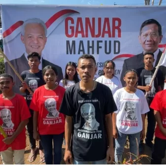 Relawan Flobamorata Ganjar Mahfud Resmikan Posko Di Ngada Flores
