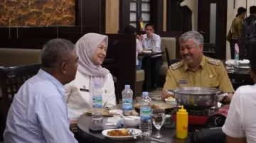 Bupati Pinrang Terima Audiensi Panitia Pelantikan dan Rapat Kerja Yayasan La Canno Petta Lampe Uttu Cakkuridie Wajo