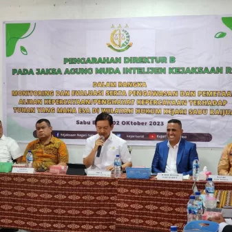 Kunjungi Sabu Raijua, Bertemu Mone Ama dan Pegiat Budaya , Ini Permintaan Direktur B JAM Intel Kejagung RI
