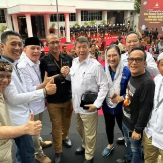 GERNAS PRABOWO – GIBRAN Resmi, Abah Anton Charliyan Pimpin Deklarasi