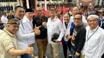 GERNAS PRABOWO – GIBRAN Resmi, Abah Anton Charliyan Pimpin Deklarasi