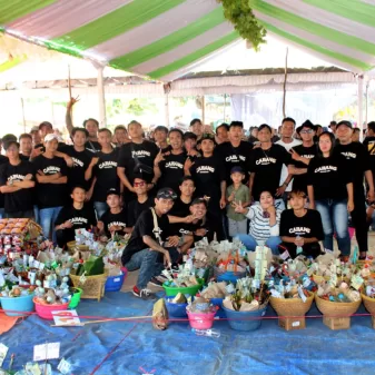 Ribuan Tumpeng Hiasi Acara Sakral Unjungan Buyut Bengkok Arahan Lor