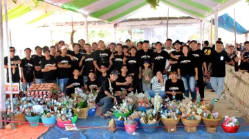 Ribuan Tumpeng Hiasi Acara Sakral Unjungan Buyut Bengkok Arahan Lor