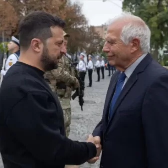 Meski Perang Rusia-Ukraina Berlangsung, Para Menteri Luar Negeri UE Bertemu Di Kyiv