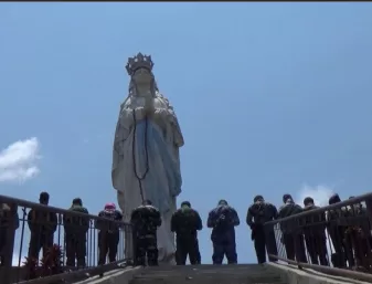 Romo Rofinus Neto Pimpin Ziarah Rohani TNI Polri Ngada NTT