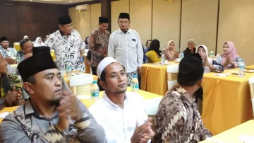 Dukung Ganjar Mahfud Ratusan Tokoh Dua Kecamatan Di Lumajang Bertemu Di Hotel GM