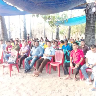 Menang Atas Sengketa Lahan Di Raijua,Pihak Tergugat Dan Turut Tergugat Gelar Syukuran Bersama