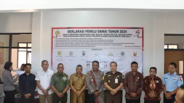 Polres Sabu Raijua Gelar Deklarasi Pemilu Damai Tahun 2024