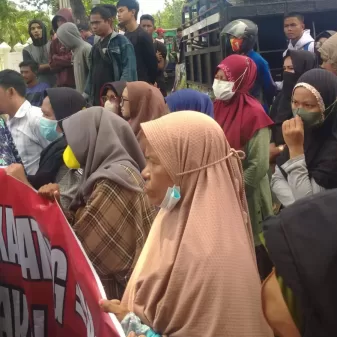 Tak Terima Kadesnya Difitnah, Warga Desa Kadatong Gelar Aksi Sejumlah Titik Di Takalar