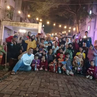 Warga Rusunawan Depok Peringati Hari Ibu