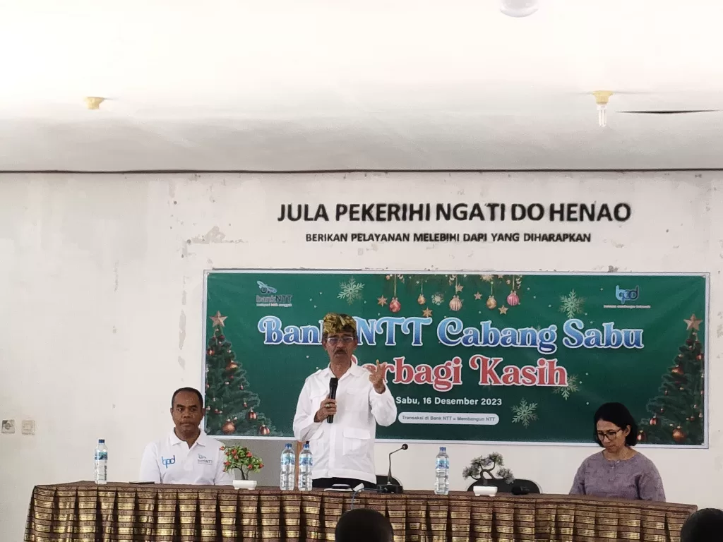 Bupati Sabu Raijua Ajak Masyarakat Gunakan Hak Pilih Pada Pemilu 2024