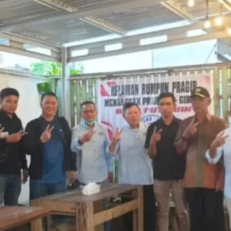 Pelantikan Relawan Rumpun Prabowo-Gibran di Kabupaten Minahasa Langowan