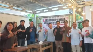 Pelantikan Relawan Rumpun Prabowo-Gibran di Kabupaten Minahasa Langowan