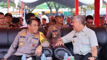 Bupati Pinrang Dampingi Kapolda Sulsel Dalam Kunjungan Kerjanya Di Pinrang