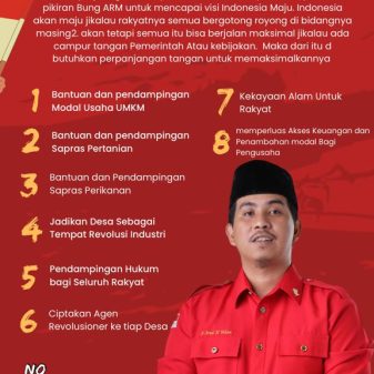 8 Pokok Perjuangan Andi Armal Caleg DPR RI Dapil Sulsel 1, Bangkitkan Ekonomi Rakyat