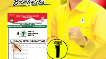 Simon Petrus Dira Tome, Calon anggota DPRD Sabu Raijua dari Partai Golkar dengan Nomor Urut 1