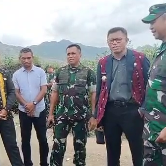 Kunker Wakasad Letjend Arif Rahman, Penjabat Bupati Nagekeo Titip Perjuangan Bersama Pembangunan Bandara