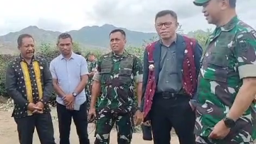 Kunker Wakasad Letjend Arif Rahman, Penjabat Bupati Nagekeo Titip Perjuangan Bersama Pembangunan Bandara