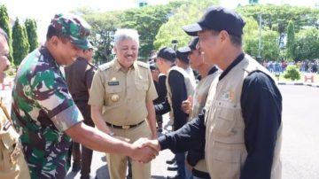Bupati Pinrang sampaikan arahan pada apel siap siaga satgas ketertiban pemuli 2024