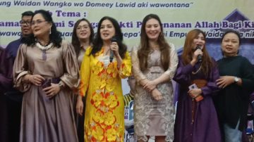 Pesan Angelica Tengker Ketua Umum K3 dalam Perayaan Kunci Taong 2023: Ajak Anggota K3 Sukacita Rayakan Kerukunan dan Damai