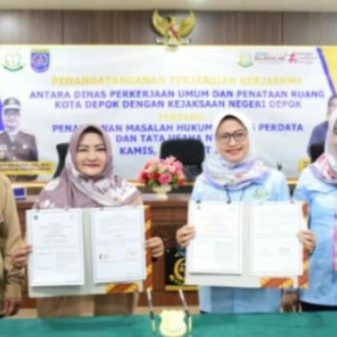 Cegah Persoalan Pembangunan, Kadis PUPR Kota Depok MoU Dengan Kejaksaan