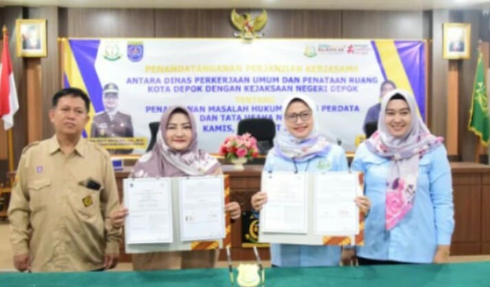 Cegah Persoalan Pembangunan, Kadis PUPR Kota Depok MoU Dengan Kejaksaan