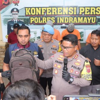 Resmob Sat Reskrim Polres Indramayu, Berhasil Ringkus Pelaku Pencurian dengan Kekerasan Agen BRI Link
