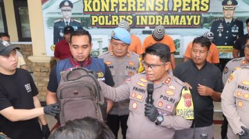 Resmob Sat Reskrim Polres Indramayu, Berhasil Ringkus Pelaku Pencurian dengan Kekerasan Agen BRI Link