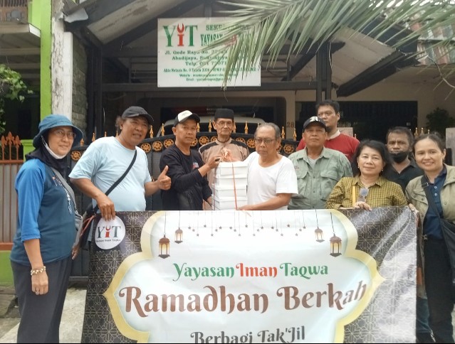 Momentum Bulan Suci Ramadhan 1445 H, KJD Kembali Bermitra Dengan YIT Bagikan Bansos