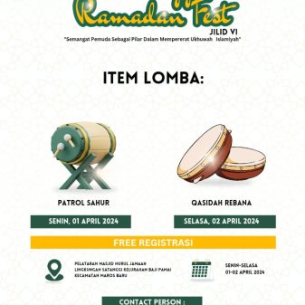 Ikatan Remaja Mesjid Nurul Jama’ah Giat Gema Ramadhan