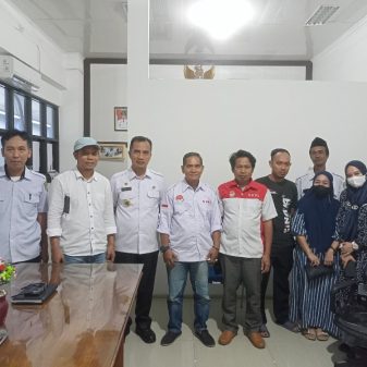 LAKI P 45 Maros Bangun Sinergitas Bersama Kadis Koperindag