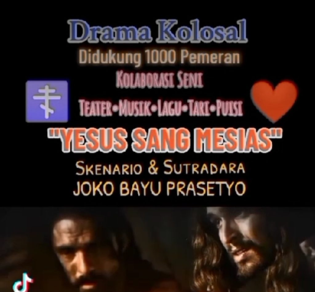 Rayakan Paskah 2024, Bengkel Drama dan Film Sabu Raijua Siap Pentaskan Drama Kolosal “Yesus Sang Mesias”