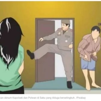 Viral Diduga Selingkuh, Kapolsek Sabu Timur, Polres Sabu Raijua Terjaring OTT Oleh Paminal Polda NTT