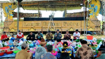 Mapag Sri, Desa Wanantara Ungkapan Syukur Petani Sambut Panen Padi