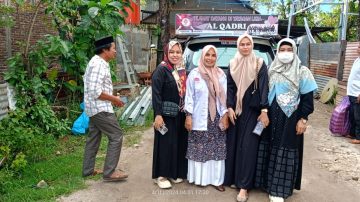 Setelah Terbentuk, Srikandi LAKI P 45 Maros Lakukan Kegiatan Sosial Keagamaan