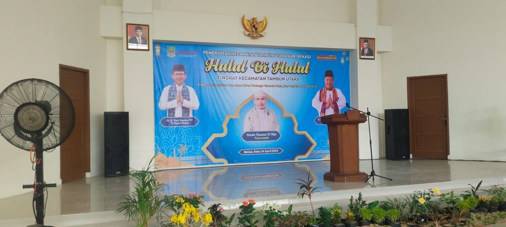 Kecamatan Tambun Utara Gelar Halal Bihalal Idul Fitri 1445 Hijriah