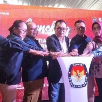 KPU RI Launching Pembentukan Badan Ad Hoc PPK Pilkada 2024 Di Depok