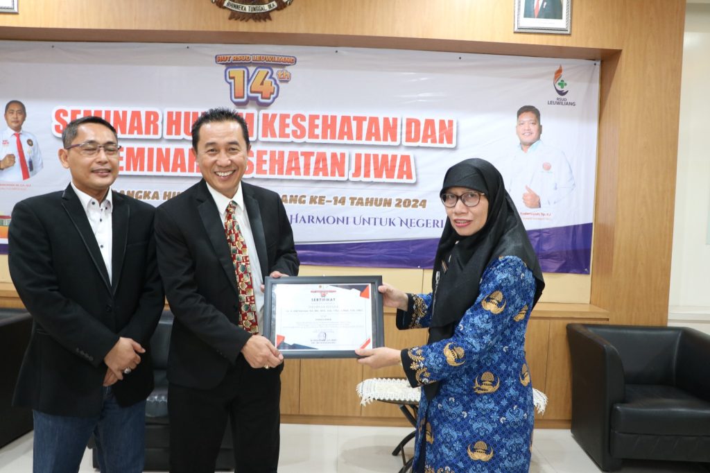 Sambut HUT Ke-14 RSUD Leuwiliang Gelar Seminar Hukum dihadiri Dr. Kemas Herman