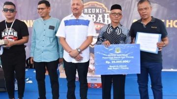 Bupati Pinrang Hadiri Reuni Akbar SEMEA SMK Negeri 1 Pinrang