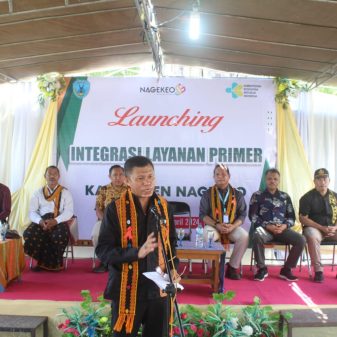 Pj Bupati Raimundus Nggajo Launching Integrasi  Layanan Primer Tingkat Kabupaten Nagekeo