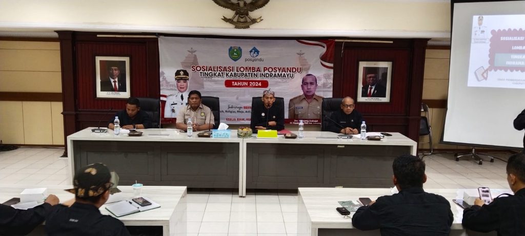 Sosialisasi Lomba Posyandu Tingkat Kabupaten Indramayu Tahun 2024