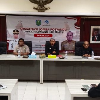 Sosialisasi Lomba Posyandu Tingkat Kabupaten Indramayu Tahun 2024