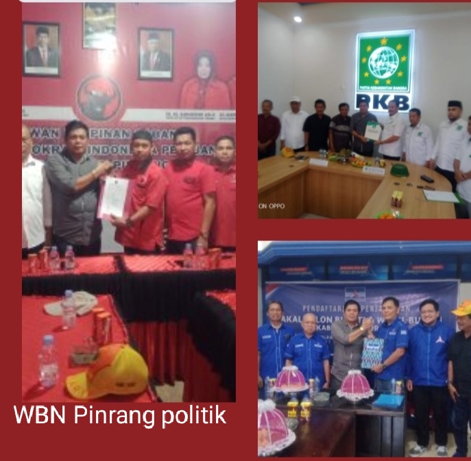 Ahmad Jaya Baramuli AJB Lamar 3 Partai Parpol Di Pinrang.Ini partainya