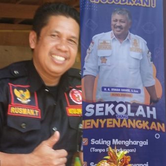 Di Sorot LSM.Baliho Mantan Bupati Pinrang Masih Terpasang Di Beberapa Kantor Di Pinrang