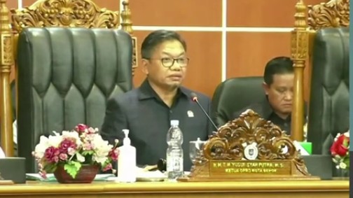 Rapat Paripurna DPRD Kota Depok Sampaikan Raperda Tentang RPJPD Tahun 2025-2045