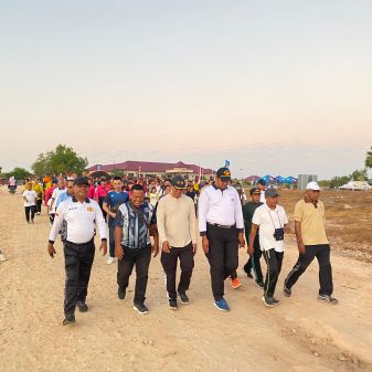 Songsong HUT Bayangkara, Polres Sabu Raijua Gelar Olahraga Bersama